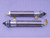 LOT OF 2 BIMBA 042-D PNEUMATIC CYLINDERS T115205