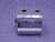 LOT OF 2 SMC CQ2B12-10D PNEUMATIC CYLINDER T115968