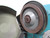 INDUSTRIAL PUNCH PRESS ON METAL WORK TABLE