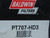 BALDWIN FILTERS PT707-HD3 HYDRAULIC FILTER 3-15/16 X 9-9/32 IN T121481