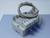 Lot of 3 SMC SY5345-NFU-5FU SY Series Pneumatic Valves with Manifold T122636 For Sale