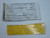 KOMAX SUMITOMO 15445864 DIE APPLICATOR SET T124133
