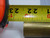360 BRASS ROUND BAR 1" X 22 1/2" T125539