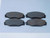 CARQUEST RMD393 DISC BRAKE PAD SET-PREMIUM SEMI-METALLIC BRAKE PADS T127445