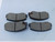 FOREING BRAKE PADS D 330 DISC BRAKE PADS T127476