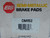 EIS DM152 DISC BRAKE PADS T128597