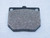CANSTOP M348 SEMI-METALLIC DISC BRAKE PADS T128602