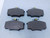 CANSTOP CS230M SEMI-METALLIC DISC BRAKE PADS T128608