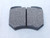 CANSTOP 809 300 2M SEMI-METALLIC DISC BRAKE PADS T128609