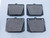 MET80 FF DISC BRAKE PADS T128610