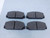 CANSTOP CS10M SEMI-METALLIC DISC BRAKE PADS T128612