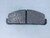 CANSTOP CS38M SEMI-METALLIC DISC BRAKE PADS T128613