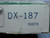 DX-187 DISC BRAKE PADS T128520