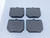 QUALITY M270 MAXI METALLIC DISC BRAKE PADS T128553