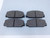 QUALITY M 237 MAXI METALLIC DISC BRAKE PADS T128558