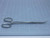 LOT OF 10 8" CURVED LOCKING FORCEPS WITH SERRATED JAWS T128790