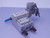 LOT OF 2 SMC SY5140-5DZ SOLENOID VALVES W/ MANIFOLD T129271