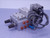 LOT OF 2 SMC SY5140-5DZ SOLENOID VALVES W/ MANIFOLD T129271