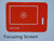 CANON CZ6-0559 FOCUSING SCREEN T129140