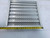 NCA XAD-2-45-GL 104676-6 DEEP DRAINABLE EXTRUDED ALUMINUM STATIONARY LOUVER 18 X 18 T130574