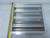 NCA XAD-4-45-GL 109179-6 DEEP DRAINABLE EXTRUDED ALUMINUM STATIONARY LOUVER 18 X 18 T130576