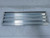 NCA XAD-2-45-GL 104676-8 DEEP DRAINABLE EXTRUDED ALUMINUM STATIONARY LOUVER 30 X 10 T130578
