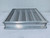 NCA XAD-4-45-GL 109179-10 DEEP DRAINABLE EXTRUDED ALUMINUM STATIONARY LOUVER 24 X 24 T130579