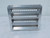 NCA XAD-2-45-GL 109179-3 DEEP DRAINABLE EXTRUDED ALUMINUM STATIONARY LOUVER 12 X 10 T130580