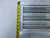 NCA XAD-2-45-GL 109179-3 DEEP DRAINABLE EXTRUDED ALUMINUM STATIONARY LOUVER 12 X 10 T130580