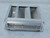 NCA XAD-2-45-GL 109179-11 DEEP DRAINABLE EXTRUDED ALUMINUM STATIONARY LOUVER 8 X 8 T130583