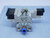 SMC VQZ1121-5MO-C6 LOT OF 7 1000 SERIES 5 PORT VALVE WITH MANIFOLD T131266