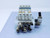 SMC SY3140-5MZE LOT OF 4 VALVES WITH MANIFOLD INCLUDED T131442