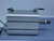 REXROTH R422001229 AVENTICS PNEUMATIC COMPACT CYLINDER 80MM BORE 80MM STROKE CCI SERIES DOUBLE ACTING T131573