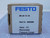 FESTO LR-1/4-D-MINI PRESSURE REGULATOR W/ MA-40-16-1/8 GAUGE T132707