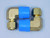 LOT OF 2 HAM-LET LET-LOK-3/8-B COMPRESSION FITTING T134849