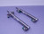 LOT OF 2 SMC CDJ2KB16-125-B PNEUMATIC CYLINDERS T139829