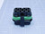 LOT OF 4 BUSSMANN 32006-A22 8 POS BLACK CONNECTORS T140253