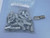 LOT OF 20 BCL3038-PL/19221-0247 612-0966 3/8 IN COMPRESSION LUG TERMINALS T140422