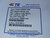 LOT OF 100FT TE CONNECTIVITY A26667-000 DMVF125YW-100 LABELS T141382