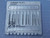 LOT OF 3 CARBIDE FG 57 L M42-0616 PLAIN FISSURE STRAIGHT CARBIDE BURS T143312