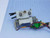 LOT OF 4 SMC SY3140-5MZE SOLENOID VALVES W/ MANIFOLD T144530