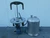 Getriebebau Nord SK 63L/4 MS/SK0F-63L/4 Cut-300-21F70/VA-214   Gear Motor w Mixer and Tank For Sale