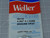 LOT OF 4 WELLER DS110 DESOLDER TIPLET T148087