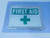 LOT OF 15 LAB SAFETY SUPPLY 21017 FIRST AID SIGNS T148606