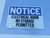 LOT OF 2 BRADY SIGNMARK 46573 NOTICE ELECTRICAL ROOM NO STORAGE PERITTED SIGNS T148610