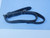 BLACK LEATHER DOG COLLAR BELT T149069