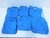 Lot of 6 American Cleanroom Garments CFRZC-65RB  Paint Spray Coveralls Light Blue 4XL For Sale