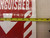 LOT OF 5 BRADY SIGNMARK 43294 1M038 FIRE EXTINGUISHER SIGN T47636