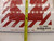 LOT OF 5 BRADY SIGNMARK 43294 1M038 FIRE EXTINGUISHER SIGN T47636
