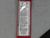 1168774 Z63935Q32-L LARGE SAFETY HARNESS 350 LBS CAP FOR WAREHOUSE LIFTS T158180